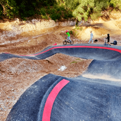 Une piste de glisse qui se fond dans la nature !