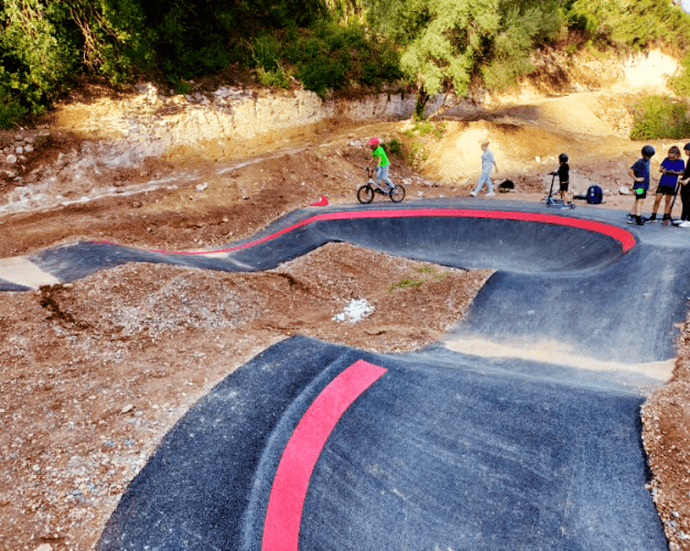 Une piste de glisse qui se fond dans la nature !