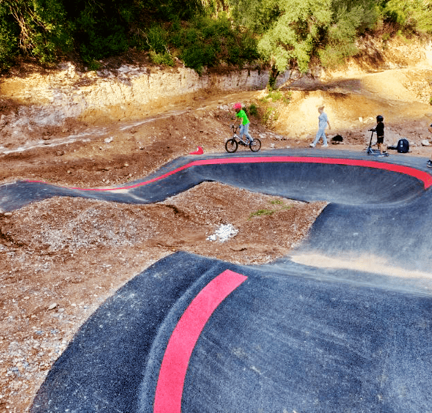 Une piste de glisse qui se fond dans la nature !