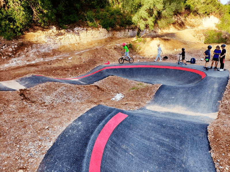 Une piste de glisse qui se fond dans la nature !